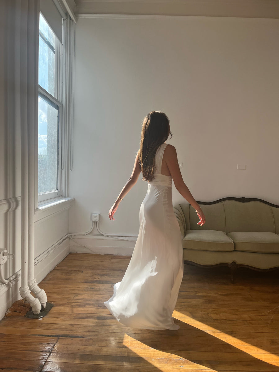 Kasey Dress in White